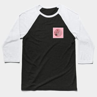 Flamingo by Kris Morse Baseball T-Shirt